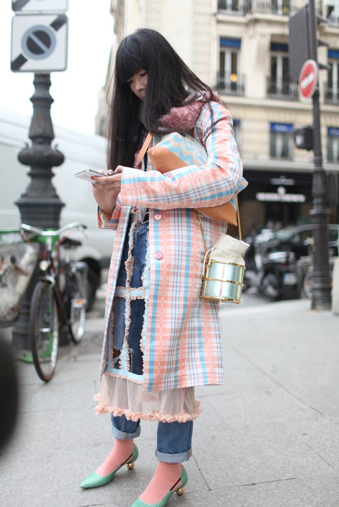 Photo Street Style at Couture Week 22