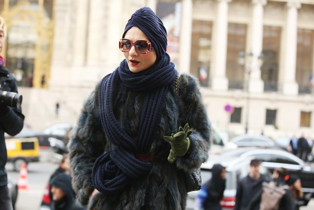 Photo Street Style at Couture Week 4