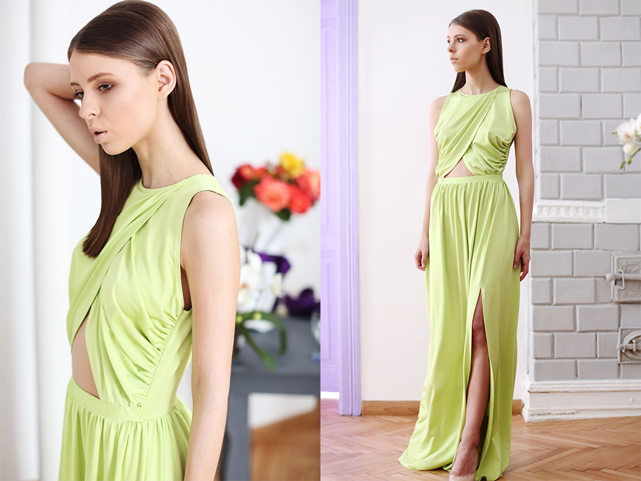 Raquette Summer 2014 collection Americano Lime Dress