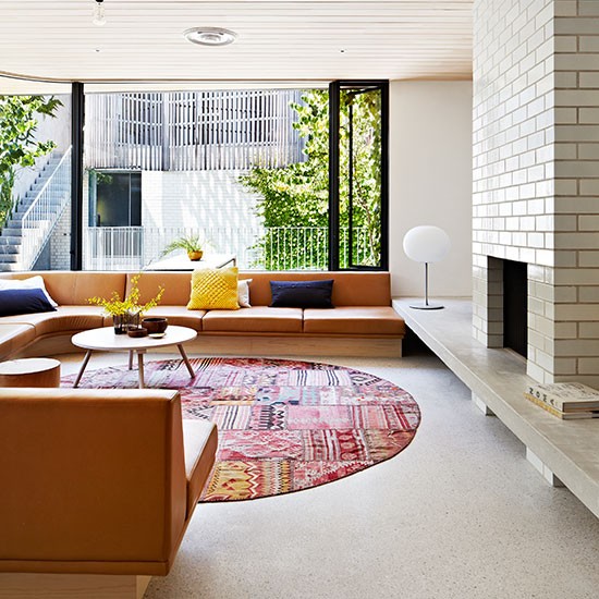 Mid-Century-style-living-room