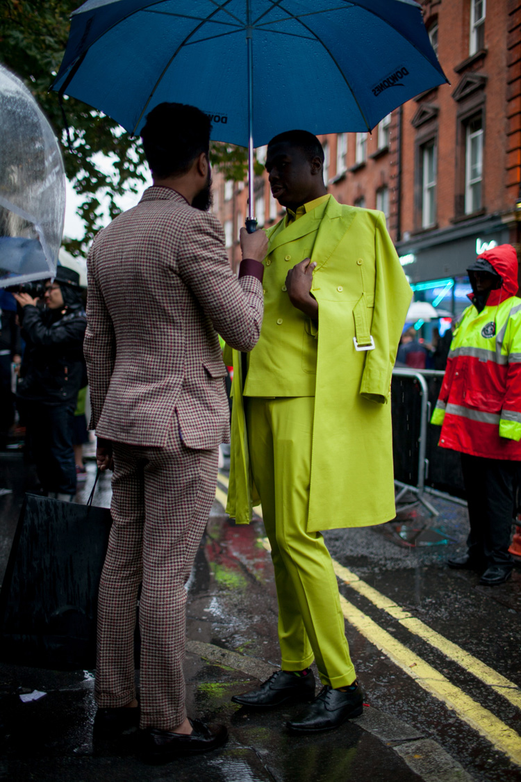 London Fashion Week street style
